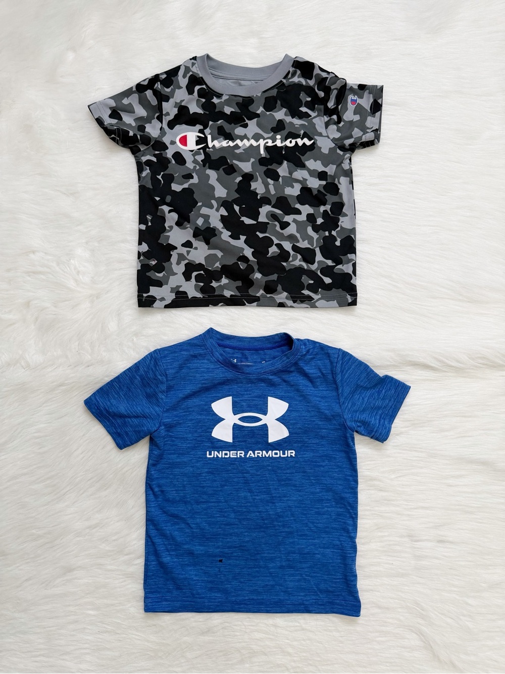 Toddler Boys Size 4T BUNDLE (2) Athleisure Swimming Tops